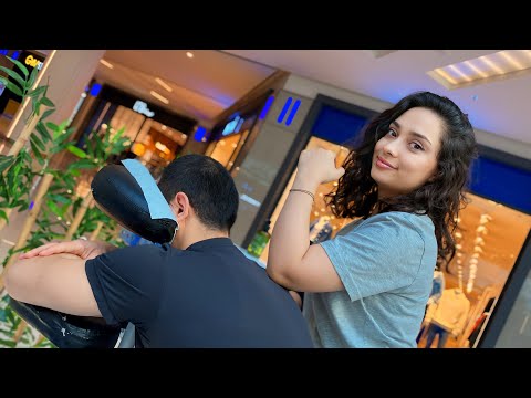 Asmr Massage Sedef - Face,neck,shoulder (Mall Chair Massage)