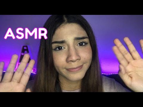 ASMR ESPAÑOL / TE DIGO PALABRAS DETONANTES QUE TE HARÁN DORMIR EN MINUTOS 😴