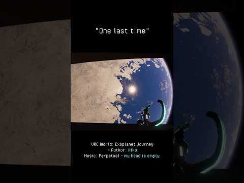 Synth sees LHS 1140b one last time #exoplanets #asmr #antent  #vrchat #Synth #space