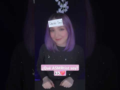 ⭐¿Qué ASMRtist soy hoy? Parte después de la última 👀💜 ASMR Challenge