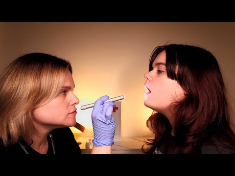 ASMR Real Person Doctor Check-Up For Relaxation