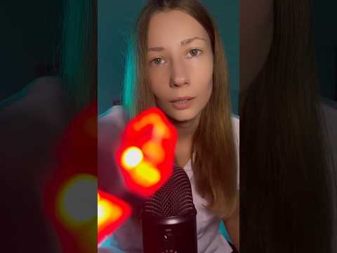 ASMR Doctor Checks Eye Reflexes 👁️ Calm & Relaxing #eyeexam #asmrshorts
