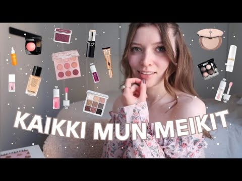 ASMR suomi | Kaikki minun meikit - esittely & höpöttely (Chanel, Dior, Shiseido, Lumene)