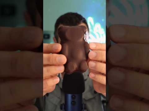 🧸🍫 3 ours en guimauve de luxe… lequel gagne ? #asmr #asmrsounds #asmreating #chocolate