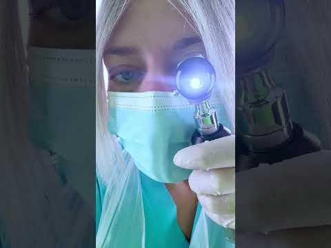 ASMR Examining You With My Light #asmr #doctor #shorts