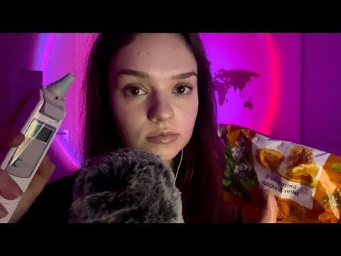 ASMR friend takes care of you while you're sick