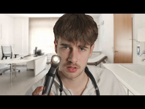ASMR Cranial Nerve Exam 🩺 (Doctor Roleplay) | German