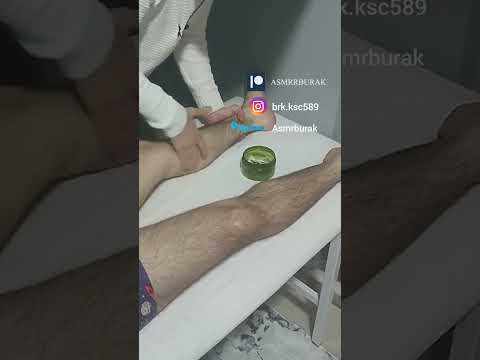 RELAXING MASSAGE THAT RELIEVES FATIGUE IN THE LEGS #massage #satisfying #relaxing #asmr #shorts