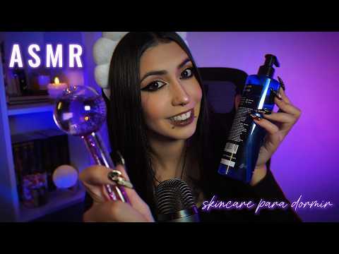 ASMR: Cuidando de você🧖‍♀️| Skincare e atenção pessoal para dormir agora!