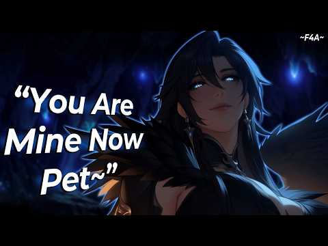 Fallen Angel Saves You...But There's a Catch~ 🖤| Soul-Bound!Listener | ASMR Roleplay | F4A