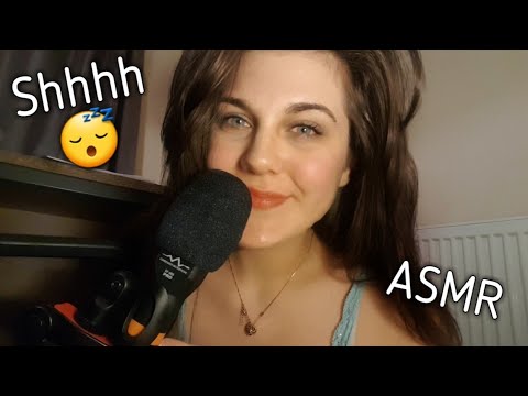 ASMR || Shhh sounds & stroking your face to help you sleep ||