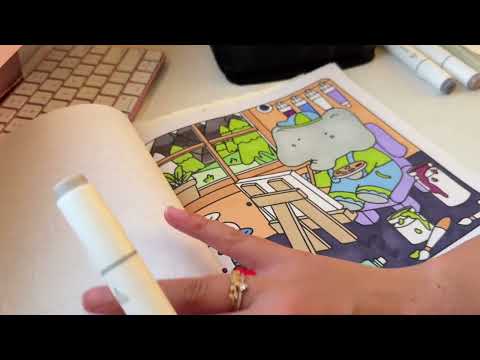 ASMR COLOR AND YAP WITH ME PT.2 💖✨
