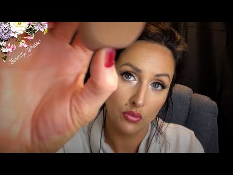 ASMR Doing Your Makeup - Relaxing & Gentle (Personal Attention)