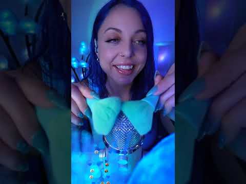 Mic Brushing ASMR 🫠💙💤 #asmr #asmrsounds #asmrvideo