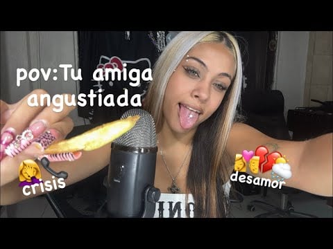 Asmr charla de desahogo con tu mejor amiga antes de mimir zoretit0 