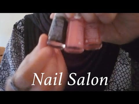 ASMR | Fast Nail Salon (Soft spoken & personal attention)