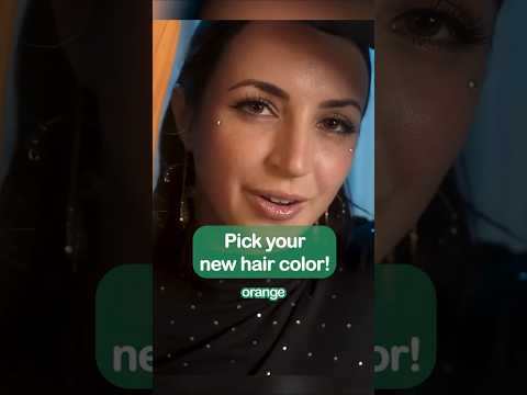 ASMR - Pick your new hair color! #shorts