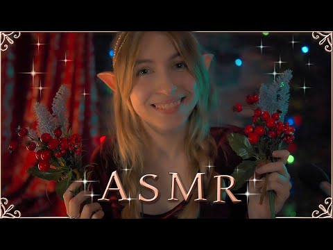 ASMR Visual Lento y Suave | Elfa te acaricia con plantitas 🌿