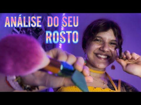 ASMR ~ Namorada analisando seu rosto 🥰