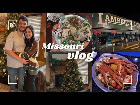 ASMR Christmas Family Vacation VLOG In Branson Missouri