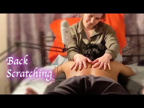 ASMR Skin Scratching and Fabric scratching