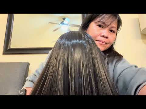 ASMR | Relaxing HAIR TEASING | Hair Brushing | Hair-play and Scalp Scratching Hope you like it 😊