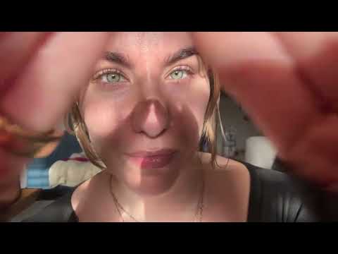 ASMR doing your makeup no talking 