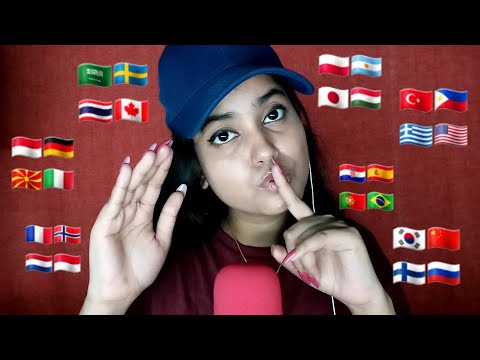 ASMR Whispering "Secret" in 30+ Different Languages