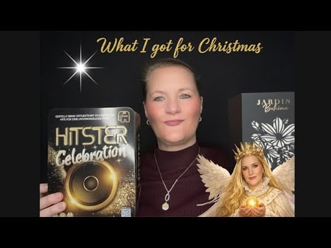 ASMR german Tingly Real Talk what I got for Christmas 2025 • ich zeig Euch meine Weihnachtsgeschenke