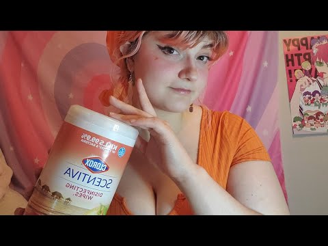 ASMR ORANGE TRIGGERS 🧡🍊🔶🎃🧡