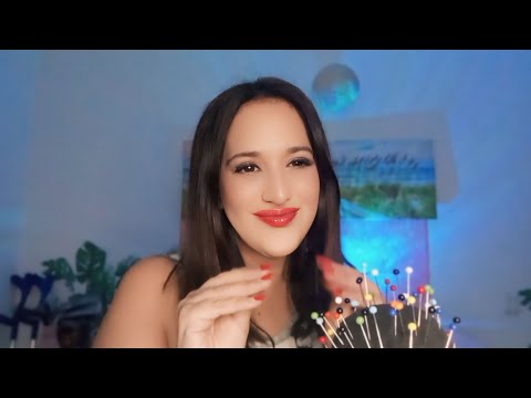 ASMR | ACUPUNTURA CEREBRAL, te ayudo a dormir, quitando ESTRÉS, ANSIEDAD 💆🏻‍♀️