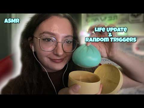 ASMR | Life Update & Random Triggers 🌙
