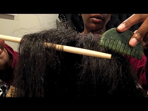 ASMR Hair Spa Play on Mannequin 💆🏽‍♀️💤 (no talking)