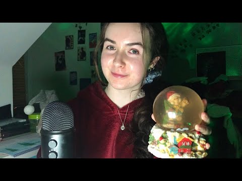 ASMR || Trigger Assortment with Christmas items 🎄 (Follow my instructions, tapping, scratching)