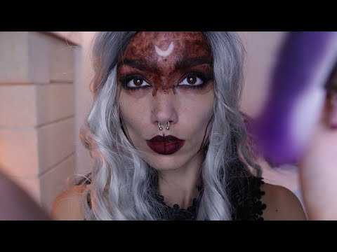 ASMR te maquillo | 🎃 Roleplay Halloween 👻