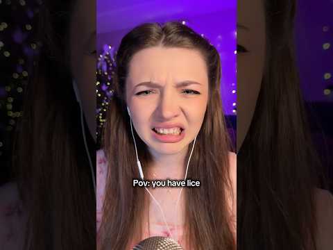 POV: you have lice #asmr #asmrsounds #asmrrelax #asmrtingles #asmrsleep #relax #tingles #whispers