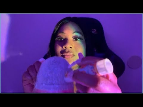 ASMR|Glue Stick On Microphone(No Talking🧠✨)