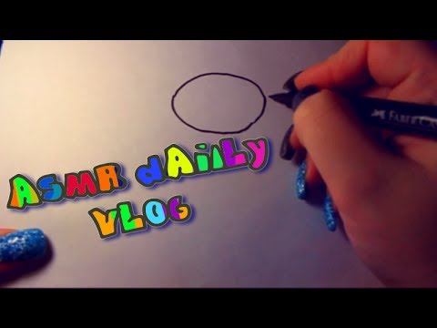 ASMR DRAWING Binaural INTERACTIVE / АСМР рисование: ИНТЕРАКТИВ (на русском)