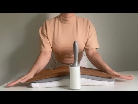 Gentle Lint Rolling ASMR for Sleep | Tingly Soft Spoken Relaxation