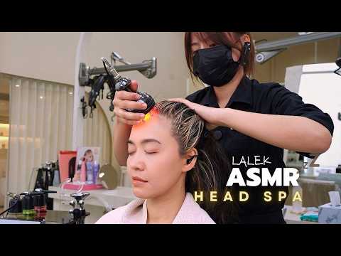 ASMR Korean Head Spa | Scalp Massage, Steam & Deep Sleep