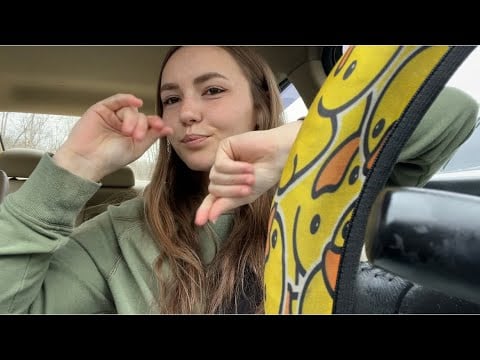 Asmr Hangout In The Car W/ Me🌼😽