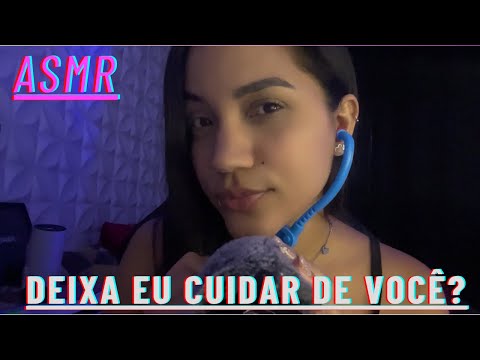 VOU CUIDAR DE VOCÊ/LEINHA ASMR #asmr #relaxante #relaxing #asmrtriggers #satisfying