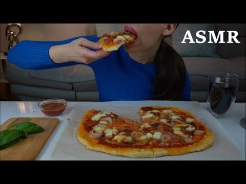 ASMR | Cheesy Pepperoni Pizza | EATING SOUNDS | No Talking | Lady M. ASMR