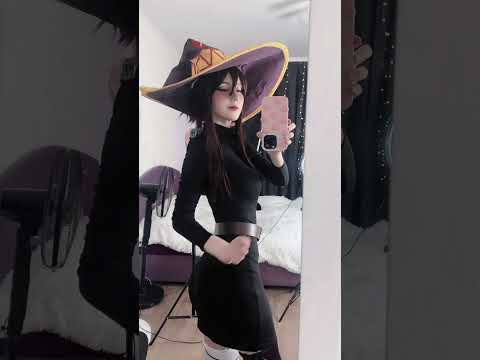 Megumin in dress Cosplay #cosplaygirl #animegirl #cosplayer #anime #cosplay #konosuba #megumin