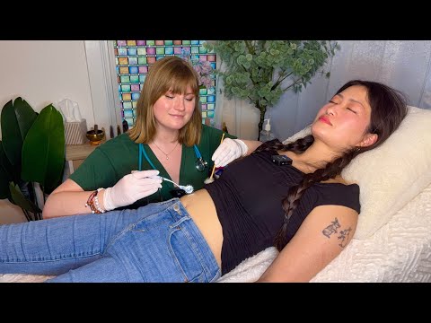 ASMR Full Body Medical Exam | New Patient, Tingles for Sleep, Real Person, Sharp or Dull, Sensory