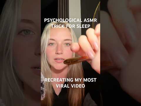 Good luck reopening your eyes after this🍀😚 #asmr #tiktokasmr