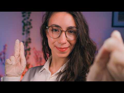 ASMR I'll Be Your Doctor Tonight 🩺  Personal Attention • Deep Sleep (Face · Eyes · Ears · Neck Exam)