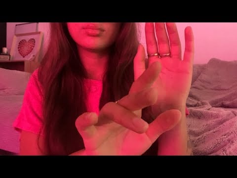 ASMR Tingly Hand Sounds & Movements 😴✨| no talking, ring sound, camera tapping