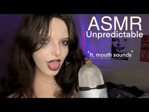 ⭐️ Fast & Aggressive ASMR | Intense Mouth Sounds, Unpredictable Triggers, Visuals, etc. ⭐️