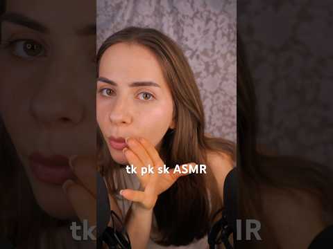 tk pk sk ASMR 🤭  #asmr #mouthsounds #relaxation #ytshorts